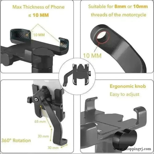 Bike Mobile Holder (metal)
