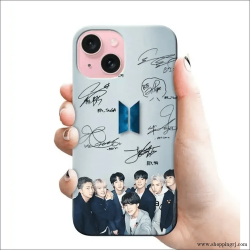 BTS army's autograph RJ 2480 PLASTIC HARD CASES - Mobile covers - BTS armyBTS mobile coversBTS love
