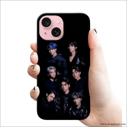 BTS ARMY'S LOVE Groups RJ 2484 PLASTIC HARD CASES - Mobile covers - BTS armyBTS mobile coversBTS love