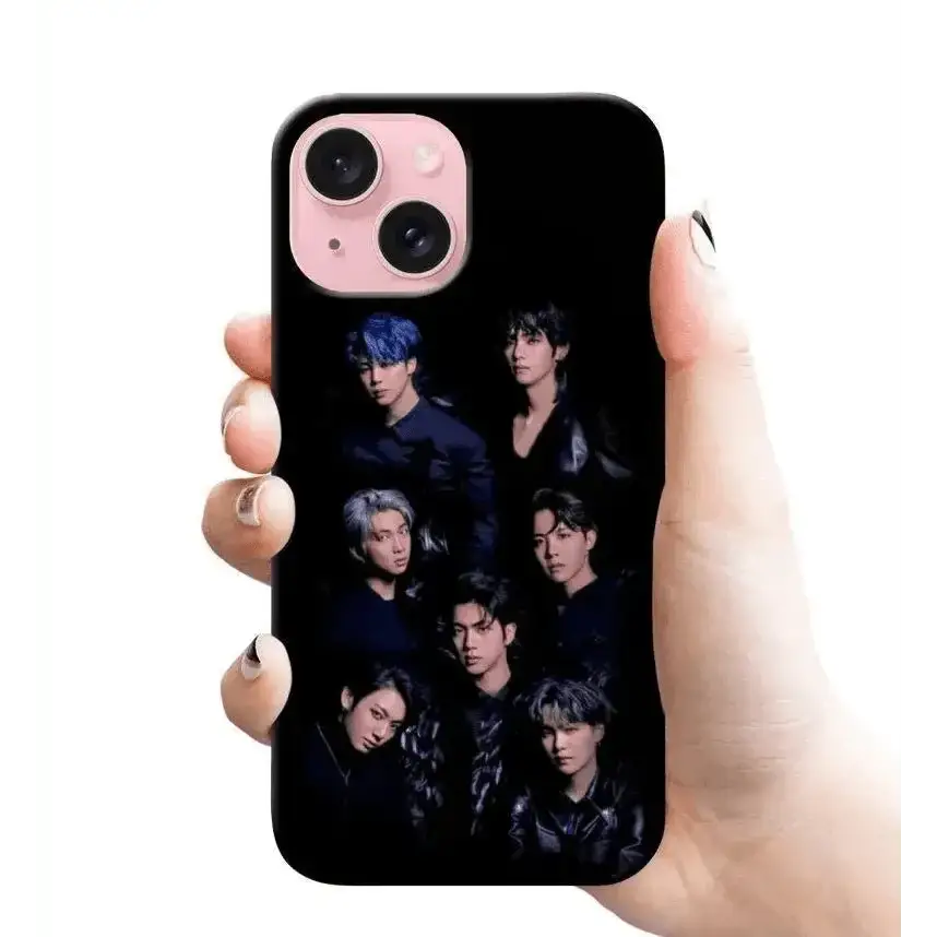 BTS ARMY'S LOVE Groups RJ 2484 PLASTIC HARD CASES - Mobile covers - BTS armyBTS mobile coversBTS love