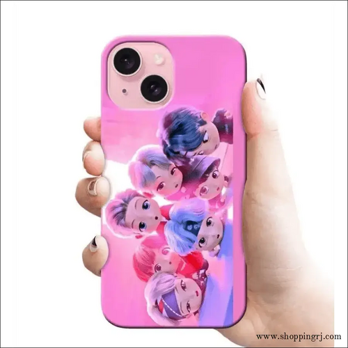 Bts Pinky Mobile Cover Rj 2477 Plastic Hard Cases - Mobile Covers