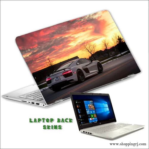 Car laptop stickers