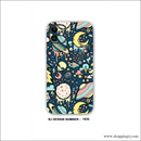 Collage Mobile Skin| Alien Graffiti - Mobile Skins