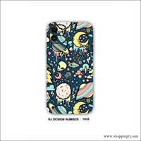 COLLAGE MOBILE SKIN| Alien Graffiti