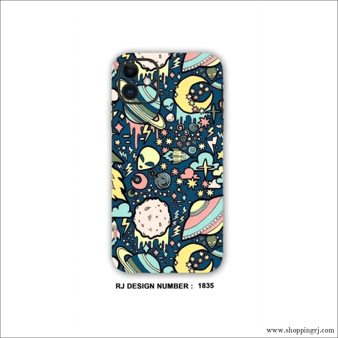 COLLAGE MOBILE SKIN| Alien Graffiti