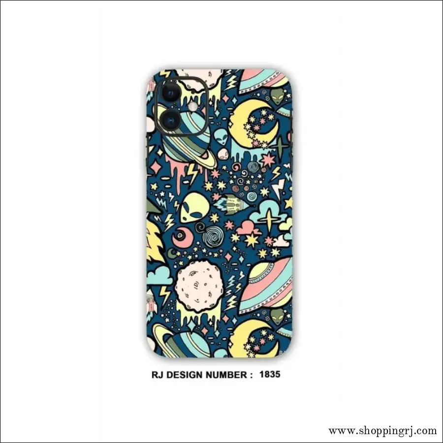 COLLAGE MOBILE SKIN| Alien Graffiti