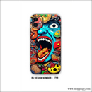 Collage Mobile Skin| Cartoonish Face - Mobile Skins