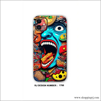 COLLAGE MOBILE SKIN| கார்ட்டூனிஷ் முகம் 