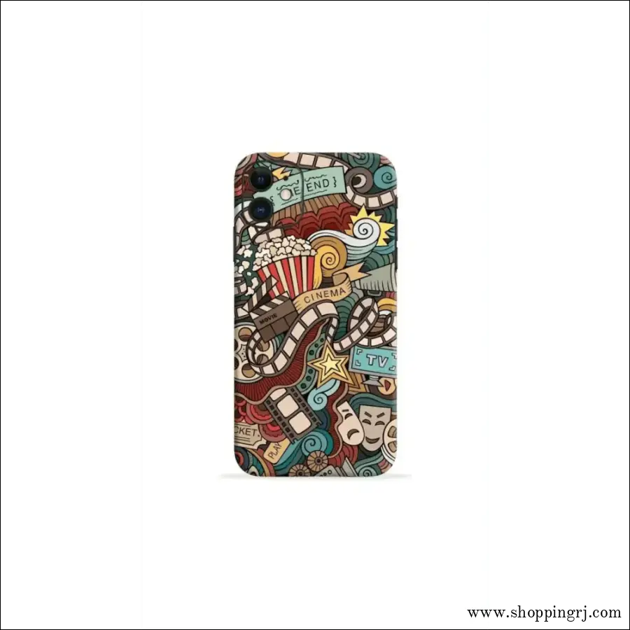 COLLAGE MOBILE SKIN|Cinema Abstract Mobile Skin