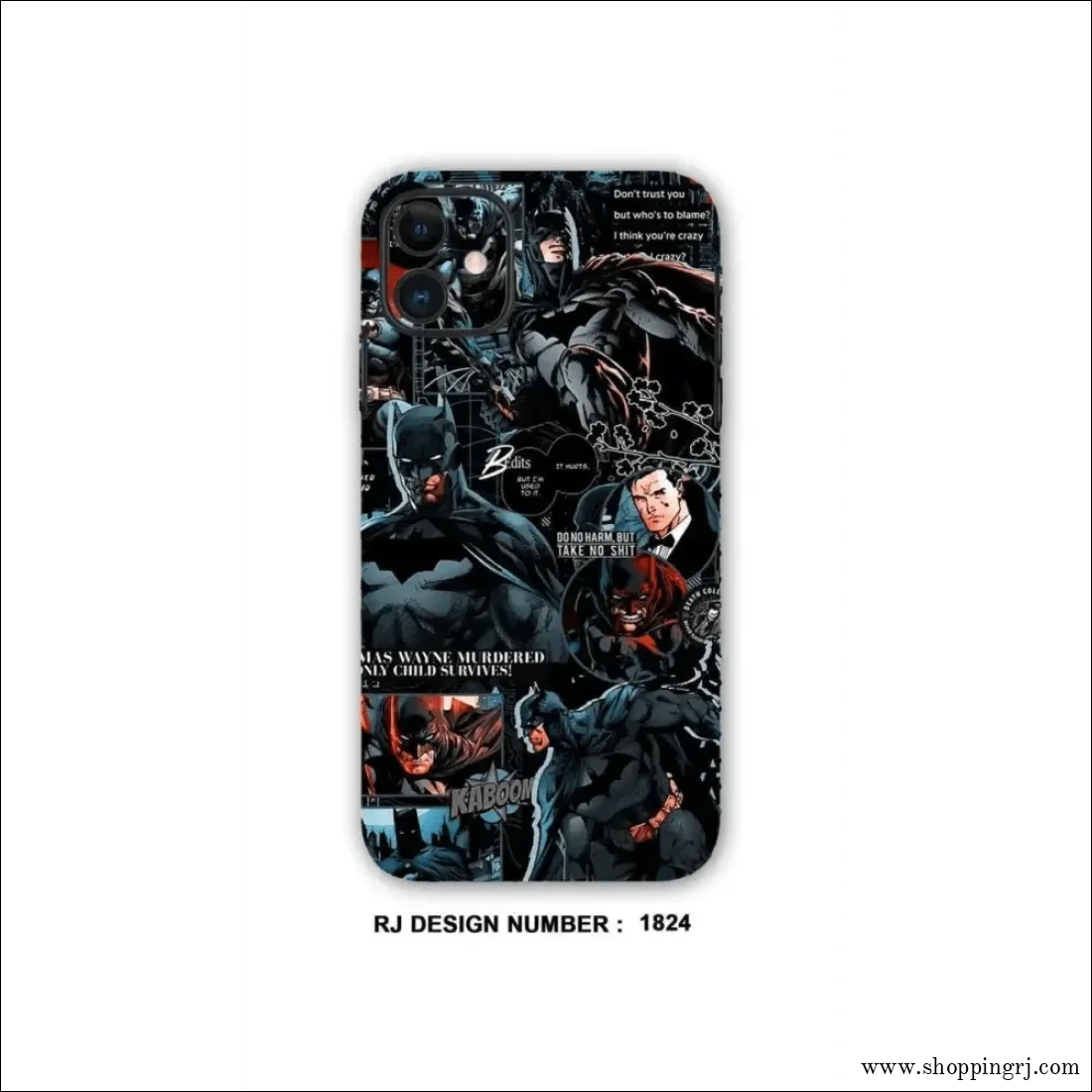 COLLAGE MOBILE SKIN| Comics Batman