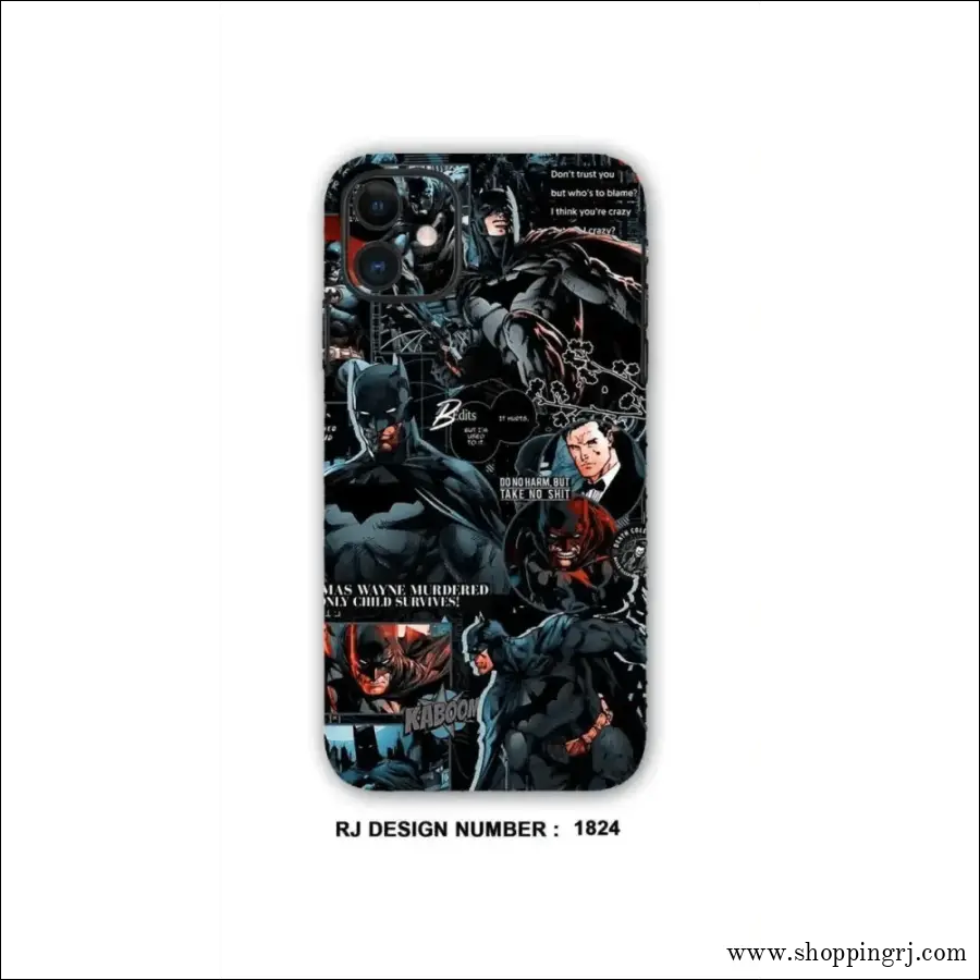 COLLAGE MOBILE SKIN| Comics Batman