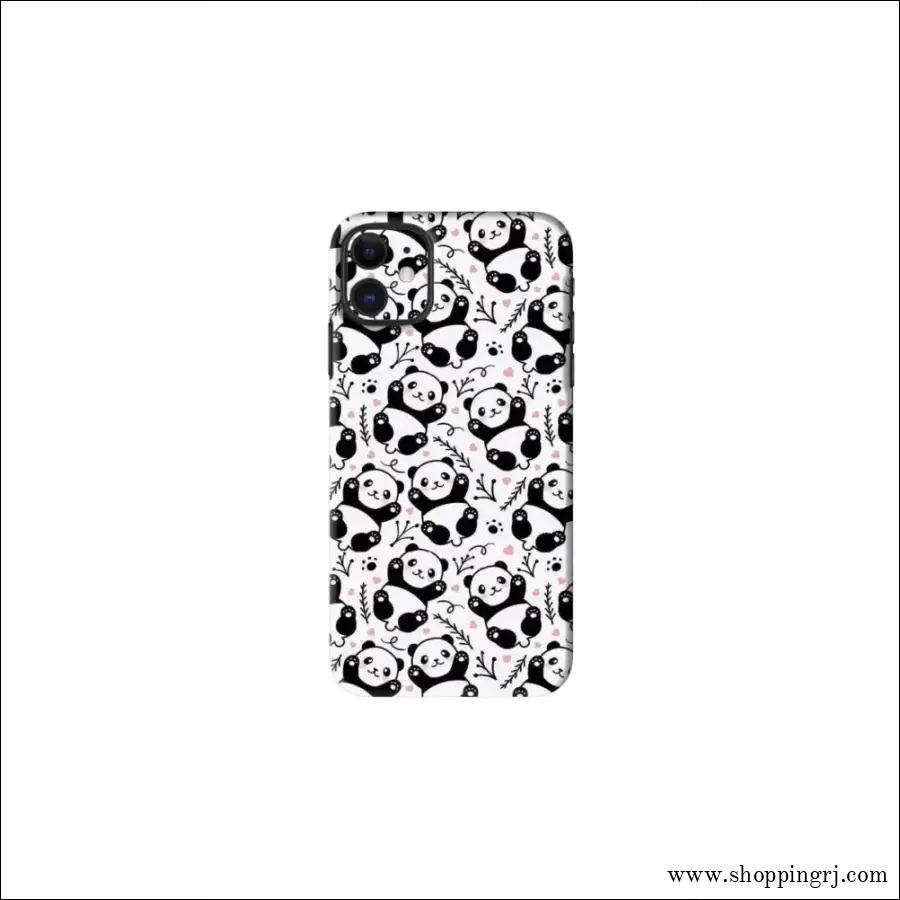 COLLAGE MOBILE SKIN|Cute Panda