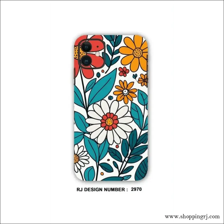 Collage Mobile Skin| Flowers Blue - Mobile Skins