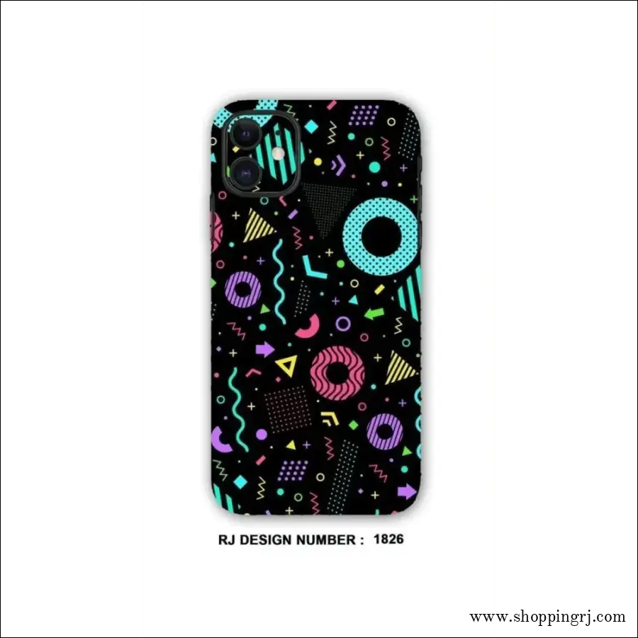 COLLAGE MOBILE SKIN| Geometric Pattern