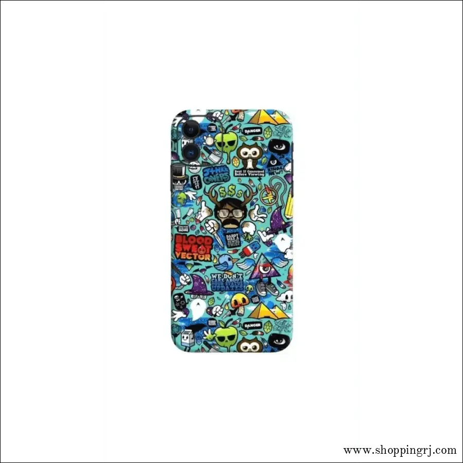 COLLAGE MOBILE SKIN|Graffiti Mobile Skin