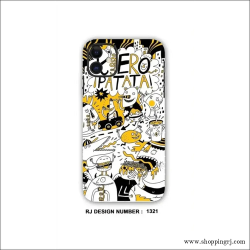 Collage Mobile Skin| Graffiti Yellow - Mobile Skins