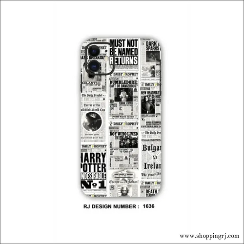 Collage Mobile Skin| Harry Potter News Paper 2 - Mobile Skins