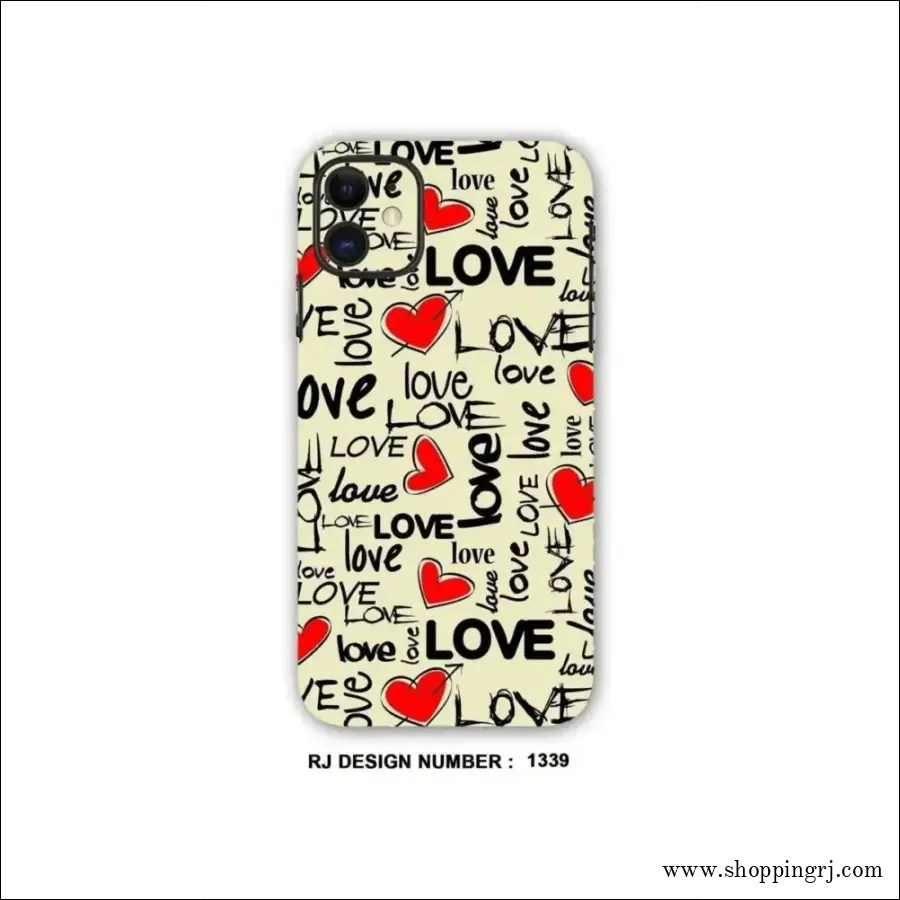 Collage Mobile Skin| Love Hearts - Mobile Skins