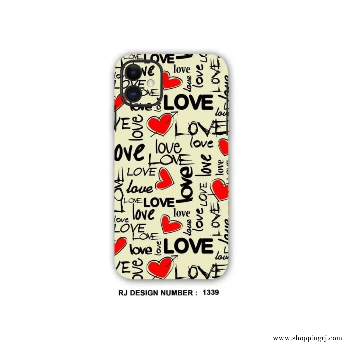 COLLAGE MOBILE SKIN| LOVE HEARTS