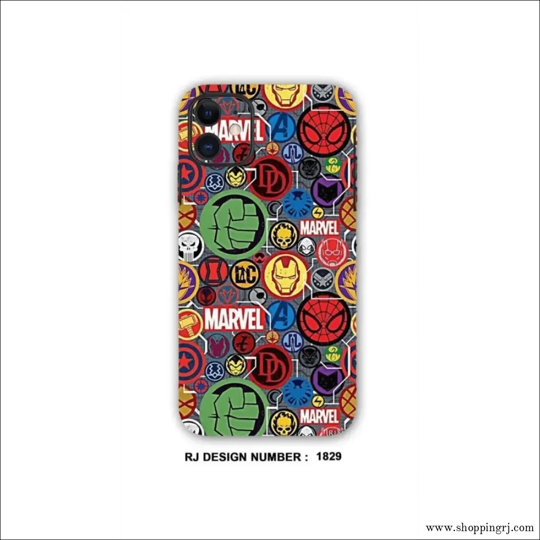 COLLAGE MOBILE SKIN| Marvel Superhero's