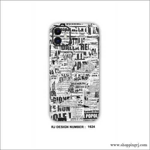Collage Mobile Skin| News Pepar Graffiti - Mobile Skins
