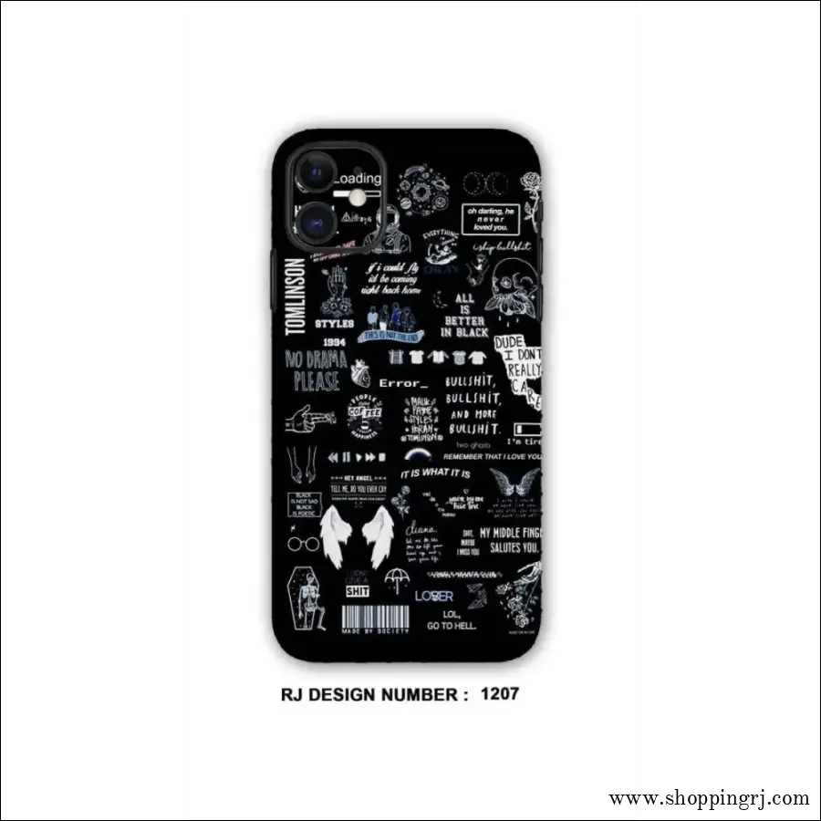 COLLAGE MOBILE SKIN|No Drama Please