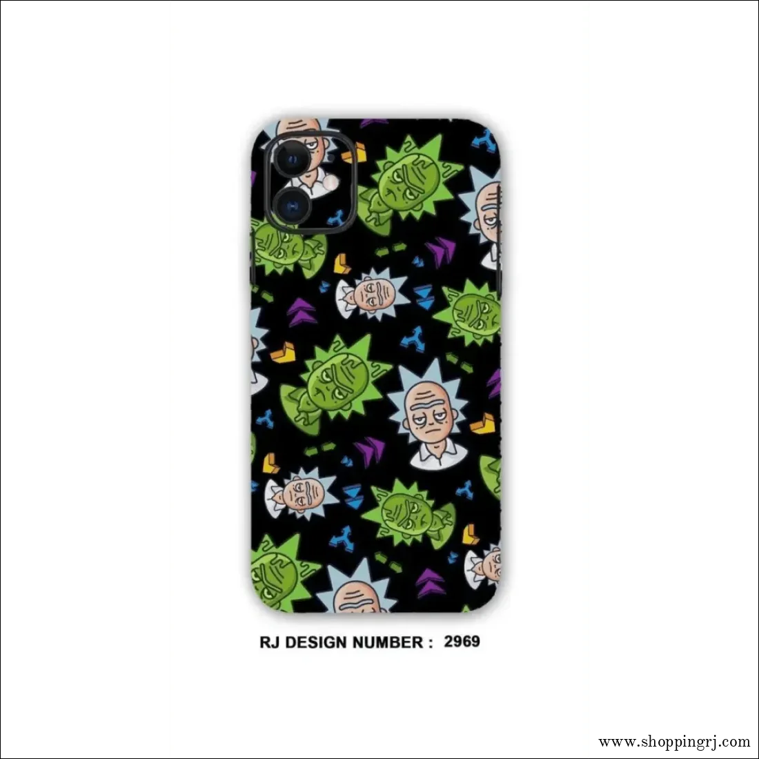 COLLAGE MOBILE SKIN| Rick And Morty