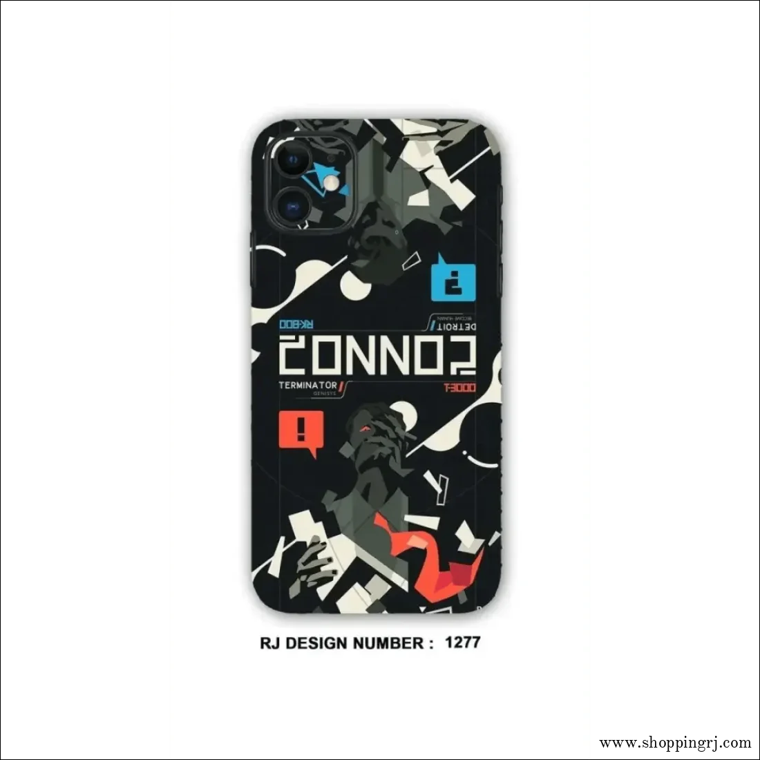 COLLAGE MOBILE SKIN|Terminator design