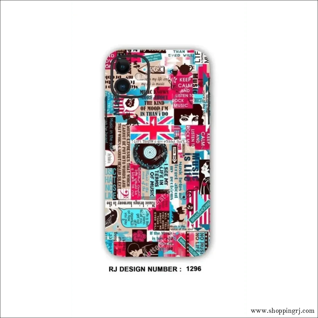 COLLAGE MOBILE SKIN|UK music life