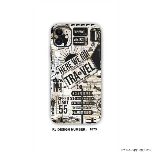 COLLAGE MOBILE SKIN| Vintage Travel Stamps - Mobile skins - COLLAGE SKINMobile's back stickerMobile skins