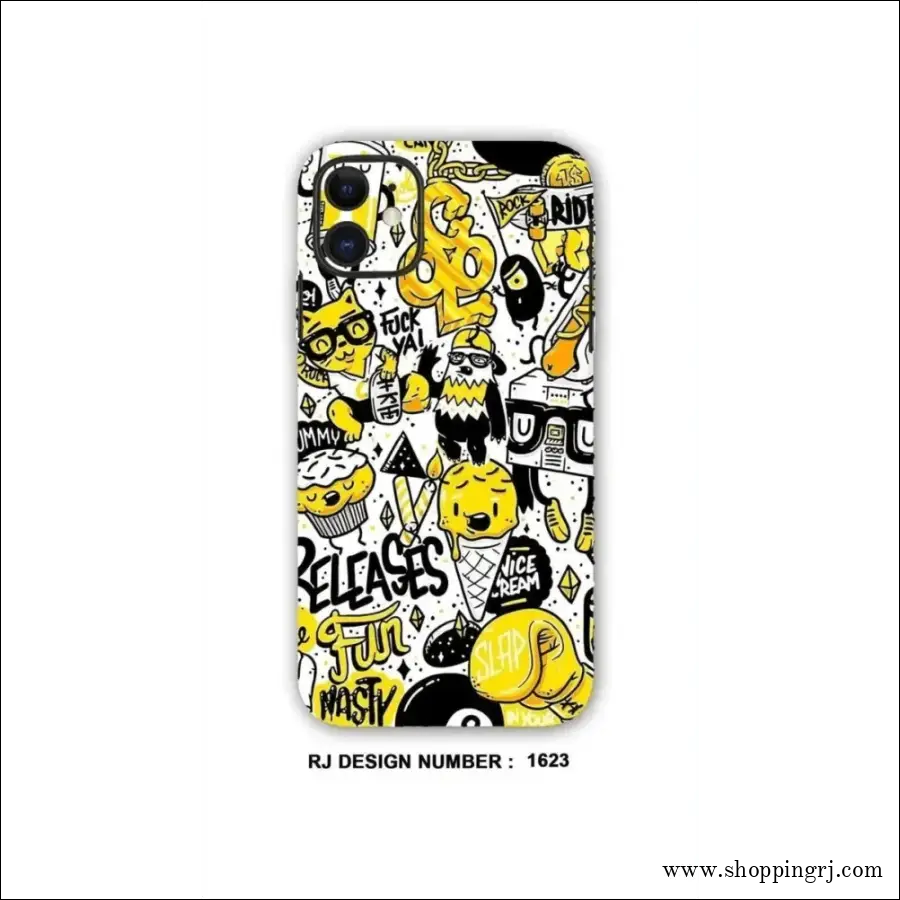 Collage Mobile Skin| Yellow Fun Ride - Mobile Skins