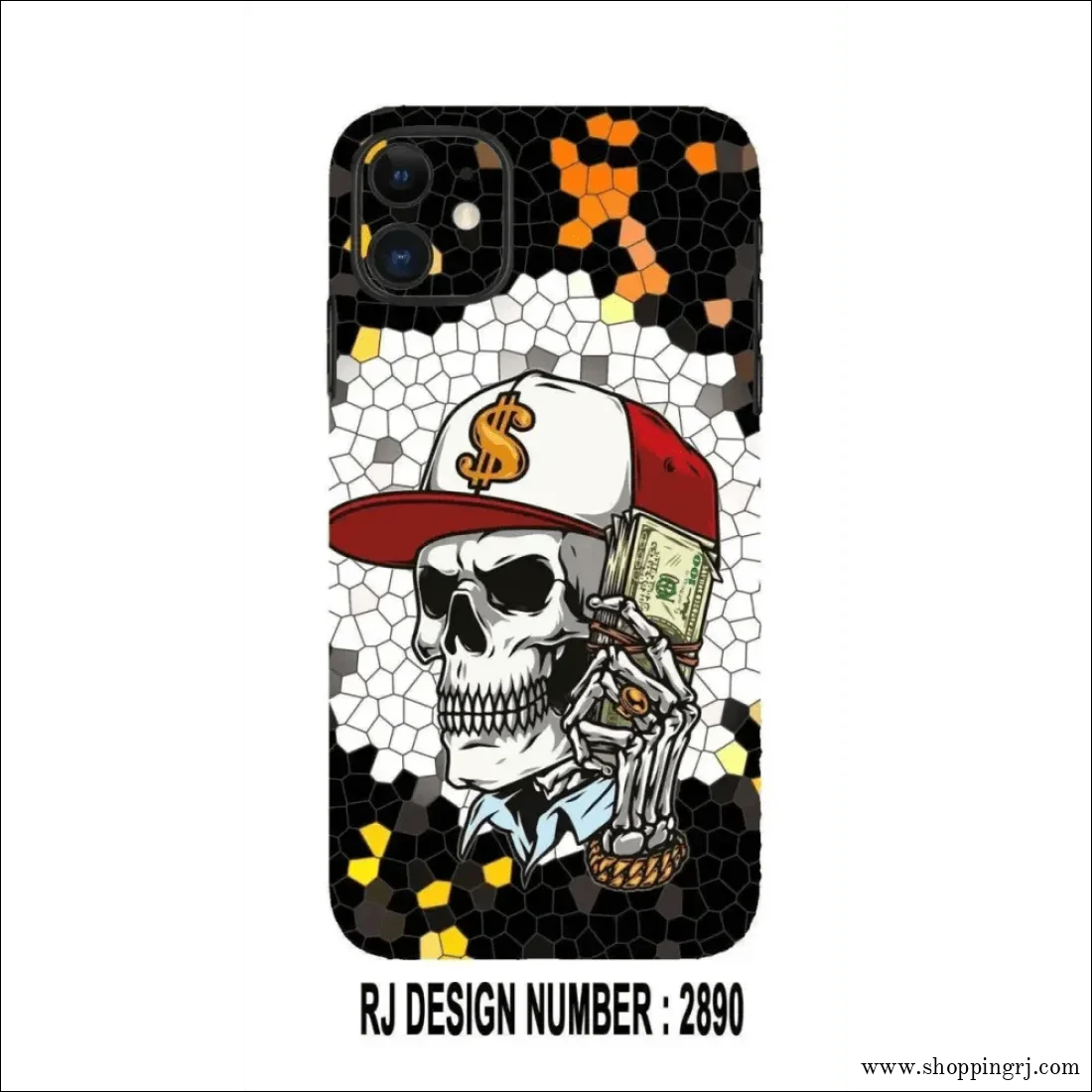 Cool skull millionaire mobile skin