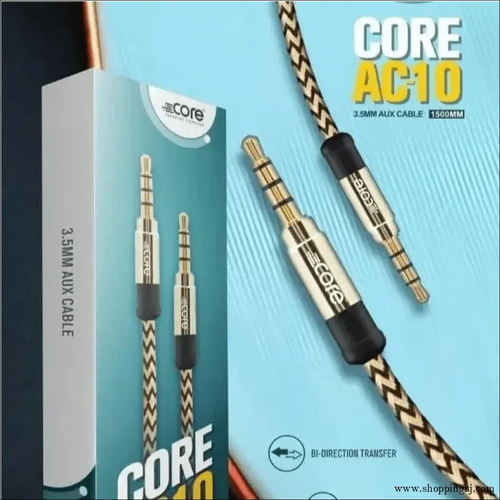 Core AC aux cable - Cable - Aux cableMobile aux cableCable