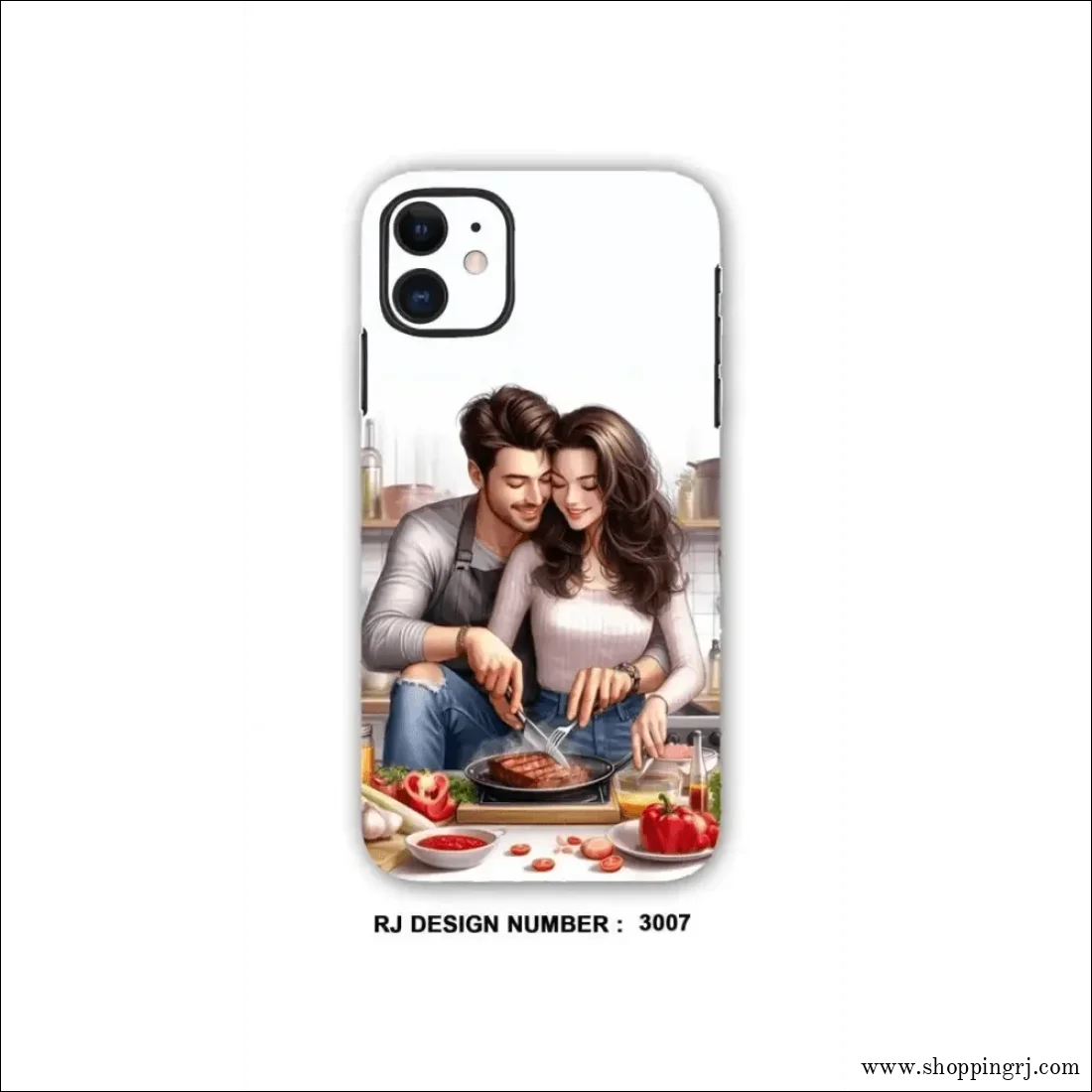 COUPLE CUTTING FRUIT mobile skins RJ3007ANIME MOBILE WRAPPING