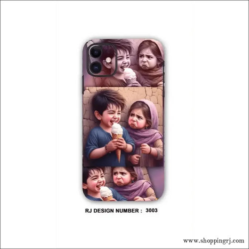 Couple Eating Icecream Mobile Skins Rj3003 Anime Mobile Wrapping - Mobile