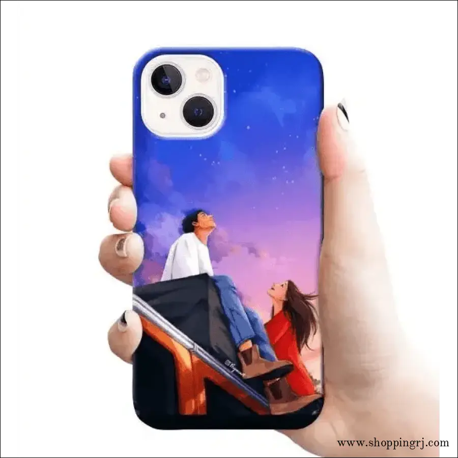 COUPLE WATCHING ON THE SKY mobile cover RJ1675 Plastic hard case