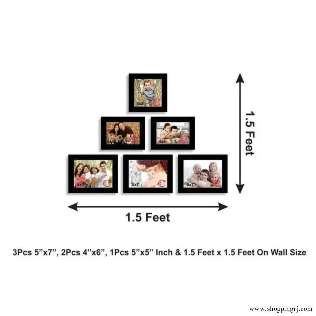 CUSTOMIZED Photo frames 5pcs - Customized gifts - Customized giftsPhoto framesNew arrival