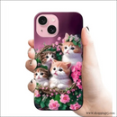 Cute Cats Rj 2930 Plastic Hard Cases - Mobile Covers