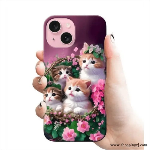 Cute Cats Rj 2930 Plastic Hard Cases - Mobile Covers