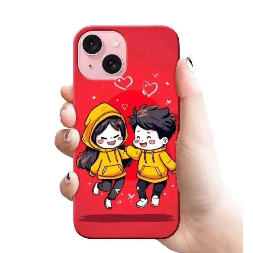 CUTE COUPLES RJ 2910 PLASTIC HARD CASES - Mobile covers - Hard casesMobile coversmobile cover