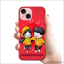 Cute Couples Rj 2910 Plastic Hard Cases - Mobile Covers