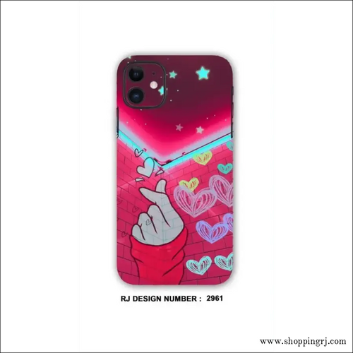 Cute Little Feelings Heart Mobile Skins Rj2961 Anime Mobile Wrapping - Mobile