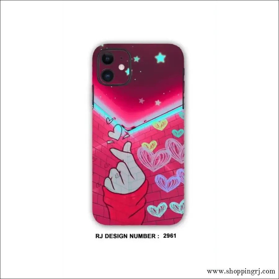 CUTE LITTLE FEELINGS HEART mobile skins RJ2961 ANIME MOBILE WRAPPING