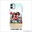 Cute Littlel Lovecouple Mobile Skin - Mobile Skins
