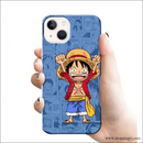 Cute Luffy Mobile Cover Rj 1808 Plastic Hard Case - Mobile Covers