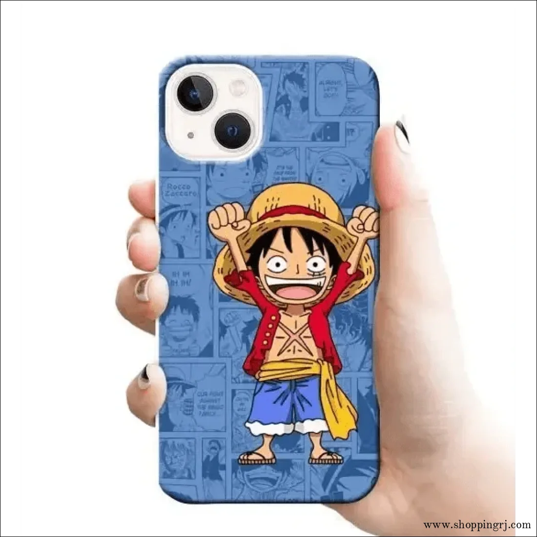 CUTE LUFFY mobile cover RJ 1808 Plastic hard case
