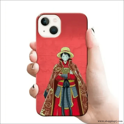 D LUFFY RED mobile cover RJ1243 Plastic hard case - Mobile covers - ANIME MOBILEcustomized mobile coveranime mobile covers