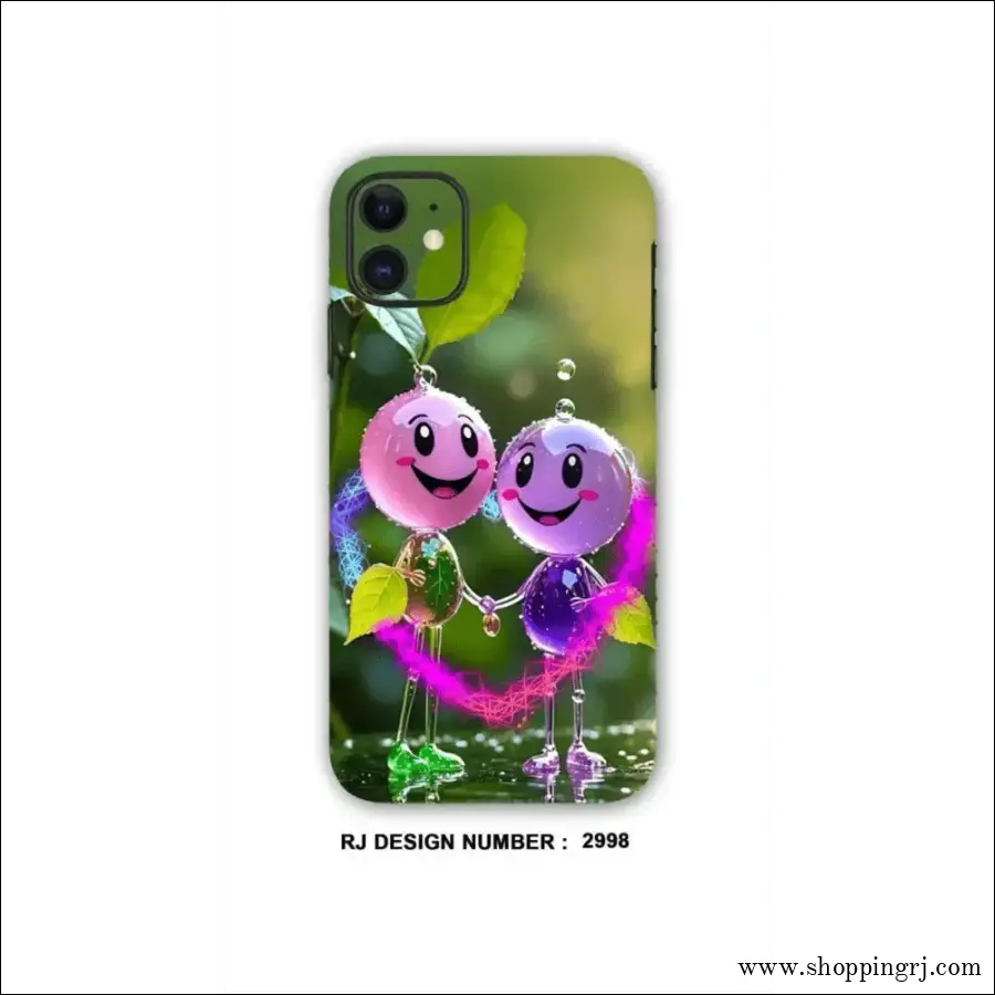 EMOJI COUPLE mobile skins RJ2998, ANIME MOBILE WRAPPING