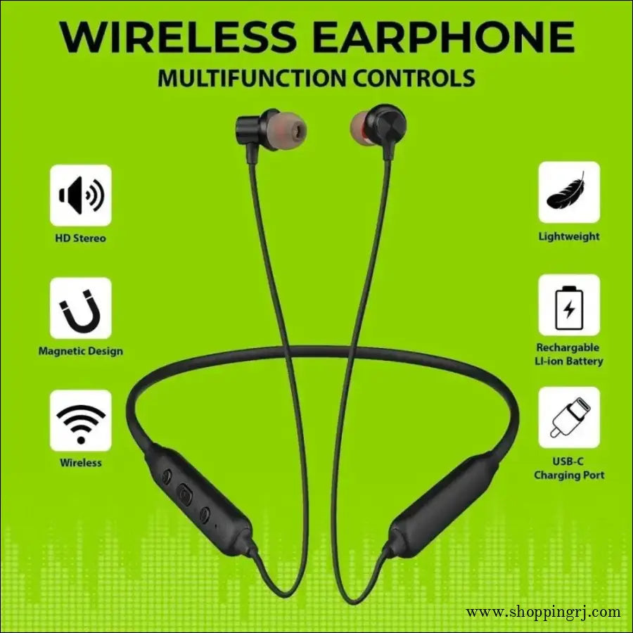 Erd We-11 Wireless Earphone - Neckband