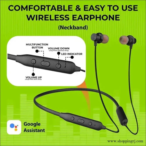Erd We-11 Wireless Earphone - Neckband